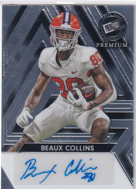 2024 LEAF #BA-BC1 BEAUX COLLINS AUTO 67/99- CLEMSON