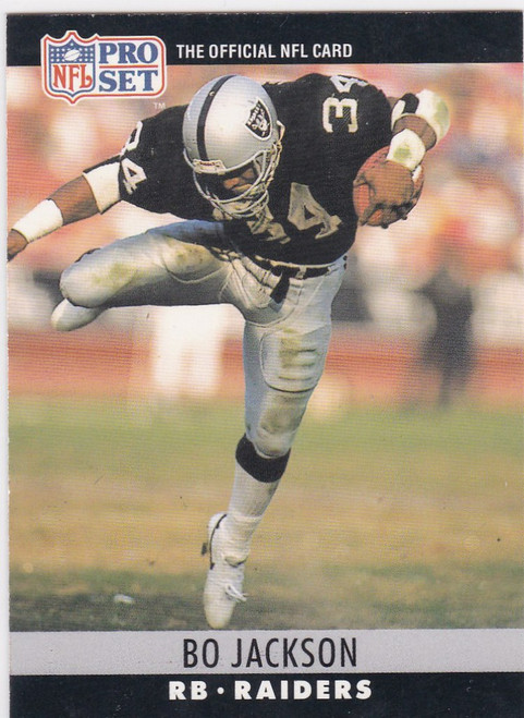 1990 Pro Set #155 Bo Jackson Oakland Raiders