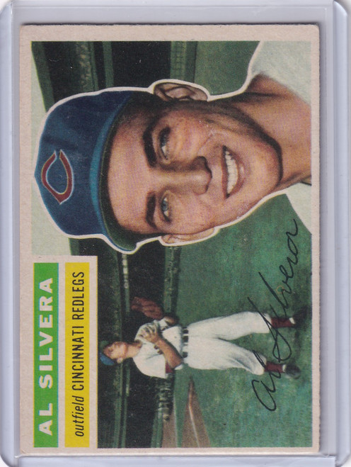 1956 Topps #137 Al Silvera  - Cincinnati Reds RC