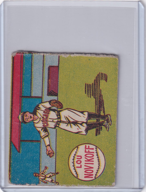 1943 R302-01 M.P. & Co Lou Novikoff - Chicago Cubs