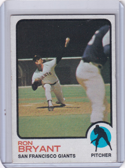 1973 Topps Baseball #298 Ron Bryant - San Francisco Giants