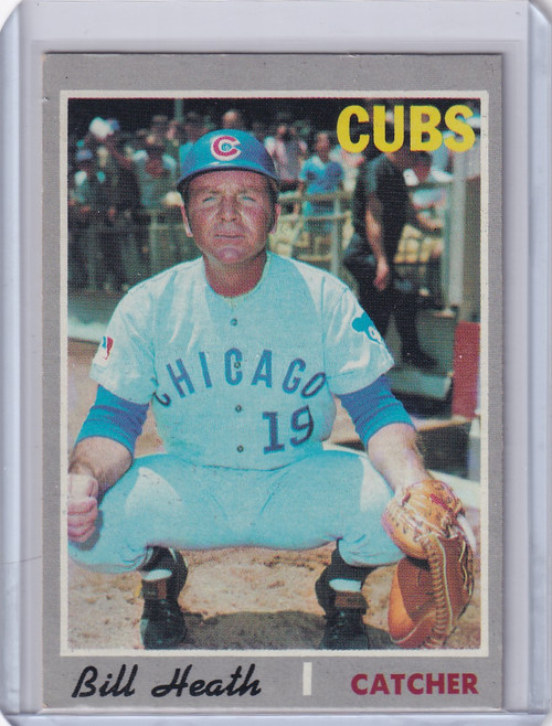 1970 Topps Baseball #541 Bill Heath - Chicago Cubs