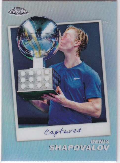 2024 Topps Chrome Captured #CTD-DS Denis Shapovalov