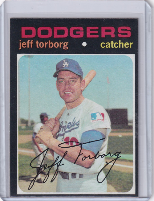 1971 Topps Baseball #314 Jeff Torborg - Los Angeles Dodgers
