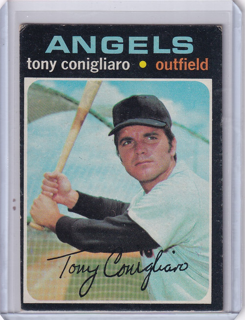 1971 Topps Baseball #105 Tony Conigliaro - California Angels