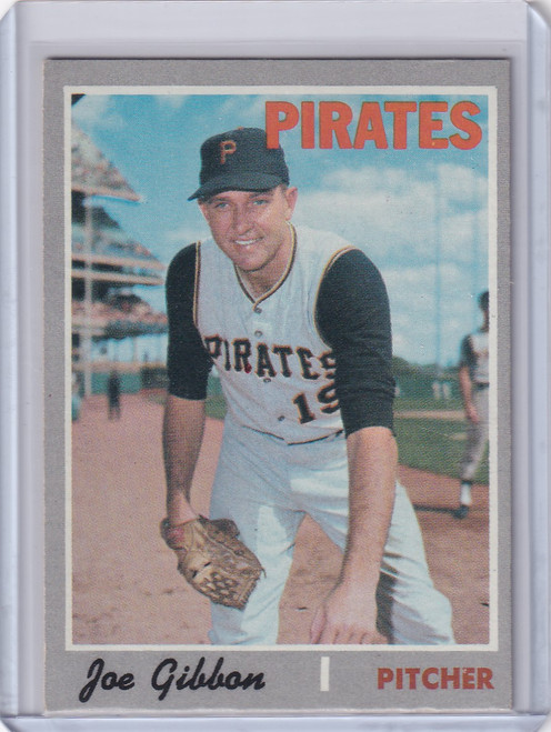 1970 Topps Baseball #517 Joe Gibbon - Pittsburgh Pirates