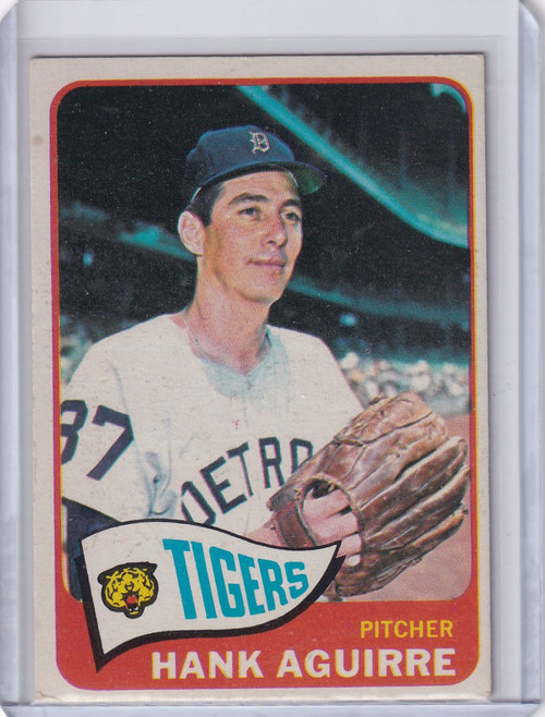 1965 Topps Baseball #522 Hank Aguirre - Detroit Tigers