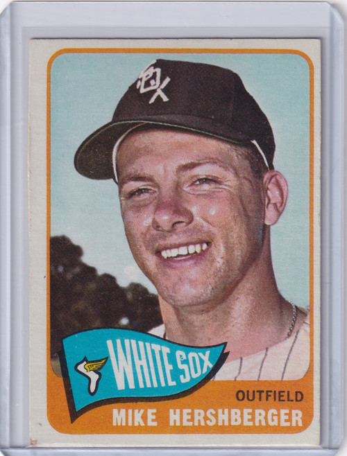 1965 Topps Baseball #89 Mike Hershberger - Chicago White Sox