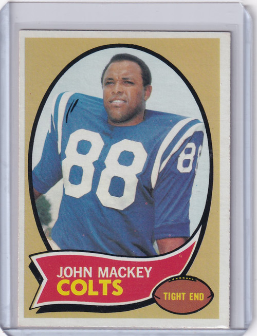 1970 Topps Football #62 John Mackey - Baltimore Colts