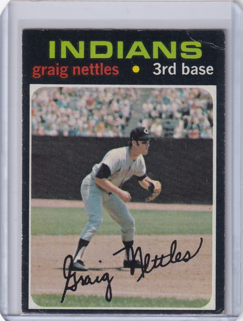 1971 Topps Baseball #324 Graig Nettles - Cleveland Indians
