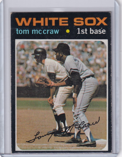 1971 Topps Baseball #373 Tom McCraw - Chicago White Sox