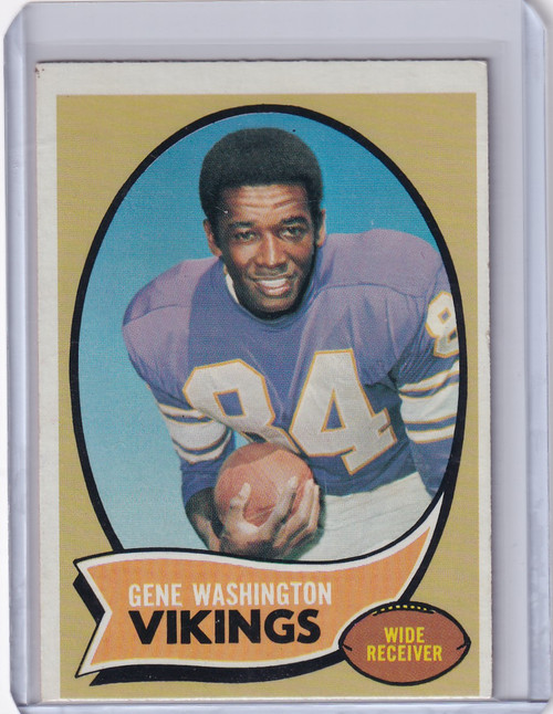1970 Topps Football #29 Gene Washington RC - Minnesota Vikings