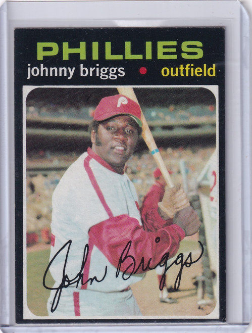1971 Topps Baseball #297 Johnny Briggs - Philadelphia Phillies