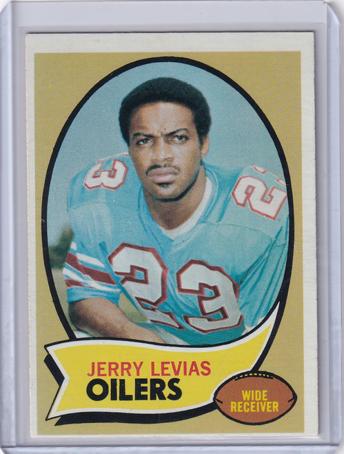 1970 Topps Football #89 Jerry LeVias RC - Houston Oilers