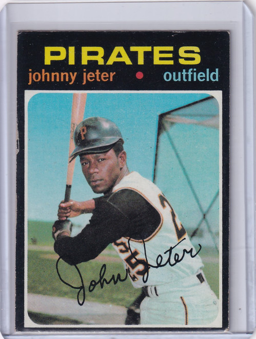 1971 Topps Baseball #47 Johnny Jeter - Pittsburgh Pirates