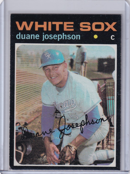 1971 Topps Baseball #56 Duane Josephson - Chicago White Sox