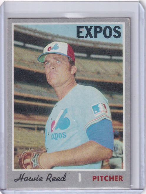 1970 Topps Baseball #548 Howie Reed - Montreal Expos