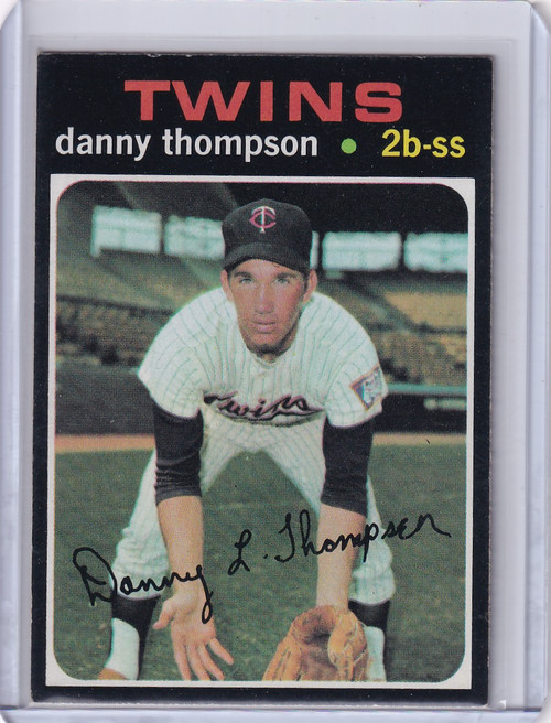 1971 Topps Baseball #127 Danny Thompson - Minnesota Twins RC
