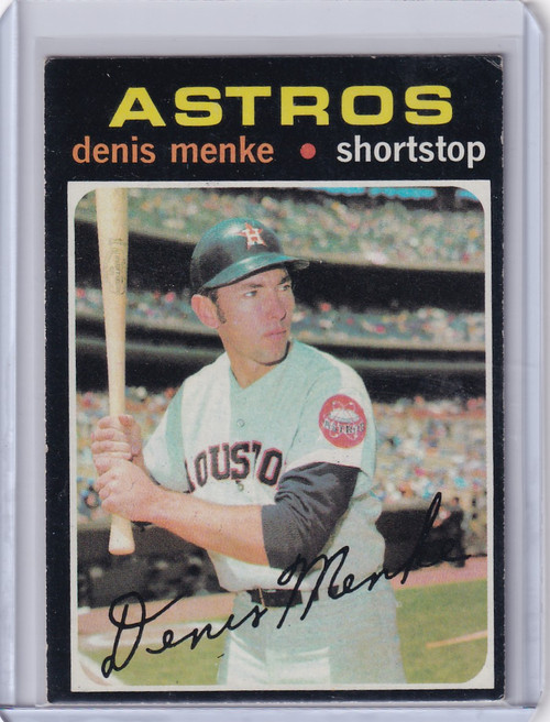 1971 Topps Baseball #130 Denis Menke - Houston Astros