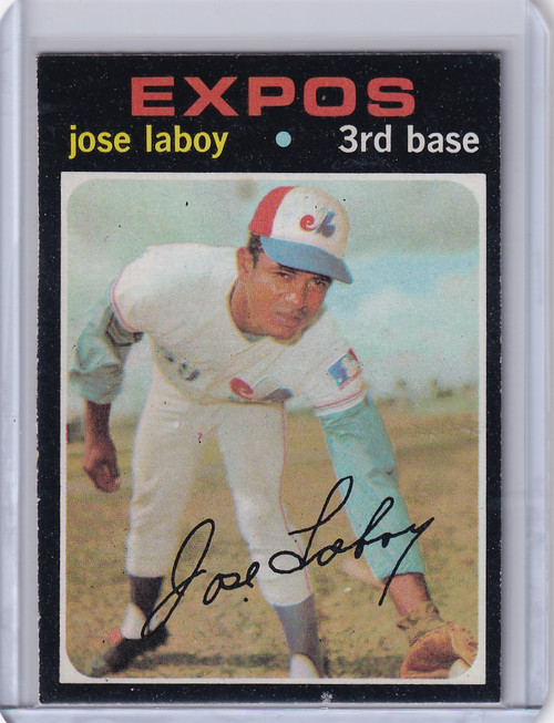 1971 Topps Baseball #132 Jose Laboy - Montreal Expos