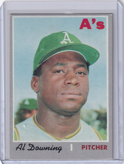 1970 Topps Baseball #584 Al Downing - Oakland Athletics