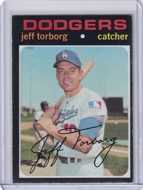 1971 Topps Baseball #314 Jeff Torborg - Los Angeles Dodgers