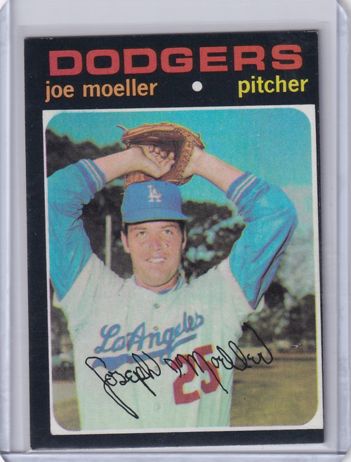 1971 Topps Baseball #288 Joe Moeller - Los Angeles Dodgers