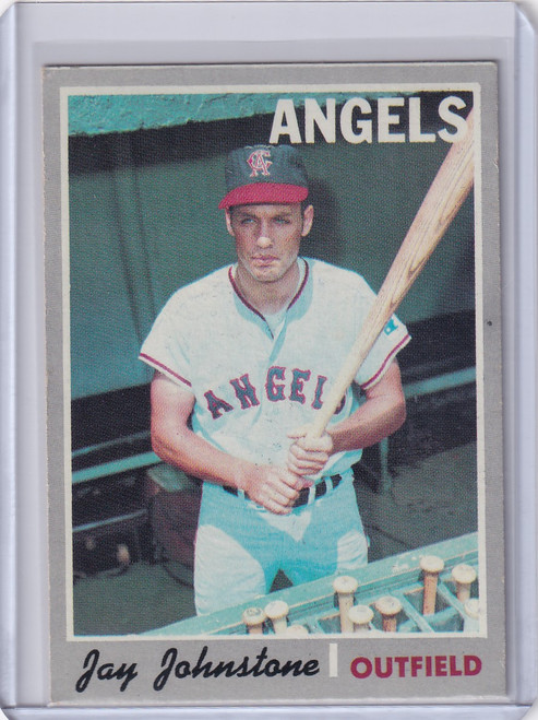 1970 Topps Baseball #485 Jay Johnstone - California Angels