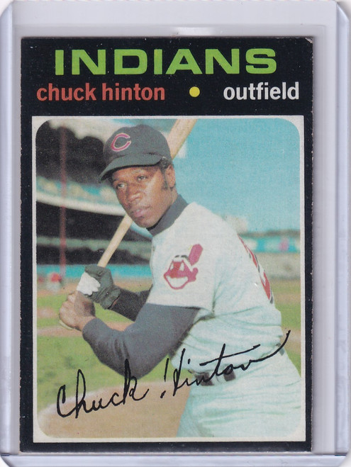 1971 Topps Baseball #429 Chuck Hinton - Cleveland Indians