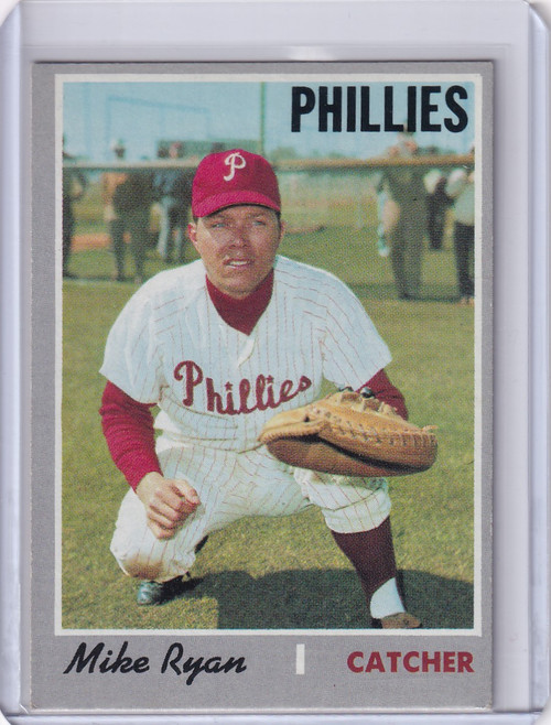 1970 Topps Baseball #591 Mike Ryan - Philadelphia Phillies