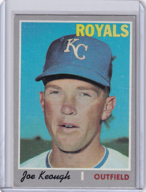 1970 Topps Baseball #589 Joe Keough - Kansas City Royals