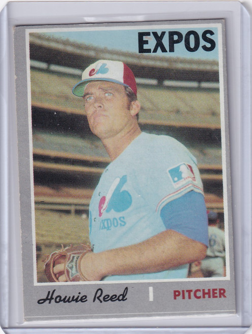 1970 Topps Baseball #548 Howie Reed - Montreal Expos