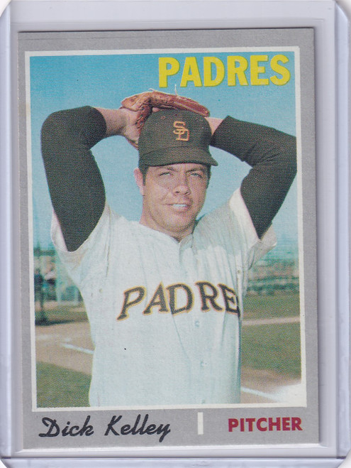 1970 Topps Baseball #474 Dick Kelley - San Diego Padres