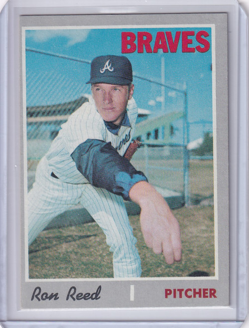 1970 Topps Baseball #546 Ron Reed - Atlanta Braves