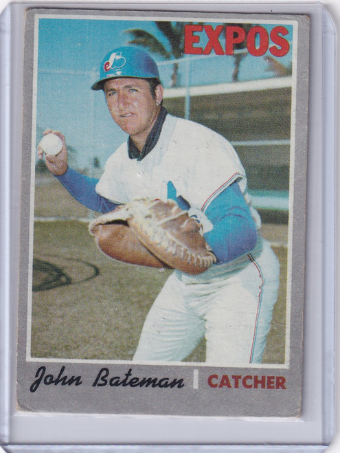 1970 Topps Baseball #417 John Bateman - Montreal Expos