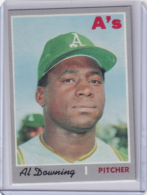 1970 Topps Baseball #584 Al Downing - Oakland Athletics