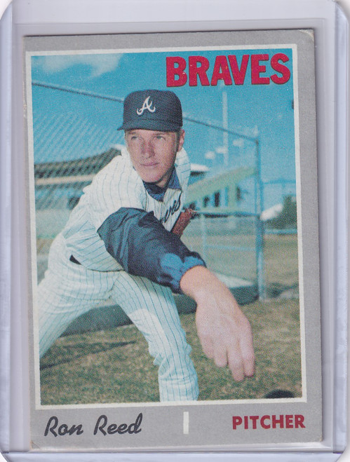 1970 Topps Baseball #546 Ron Reed - Atlanta Braves