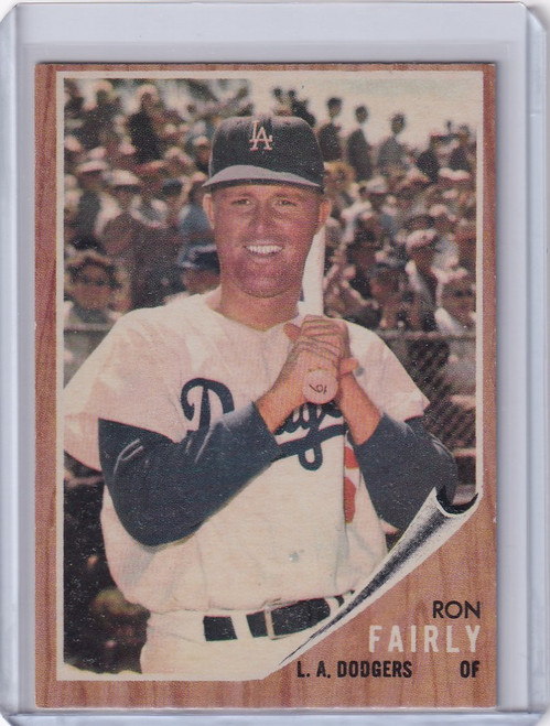 1962 Topps #375 Ron Fairly - Los Angeles Dodgers