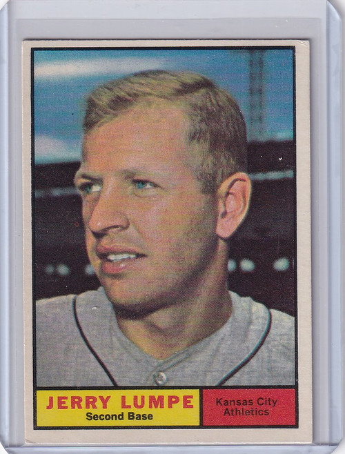 1961 Topps #365 Jerry Lumpe - Kansas City Athletics