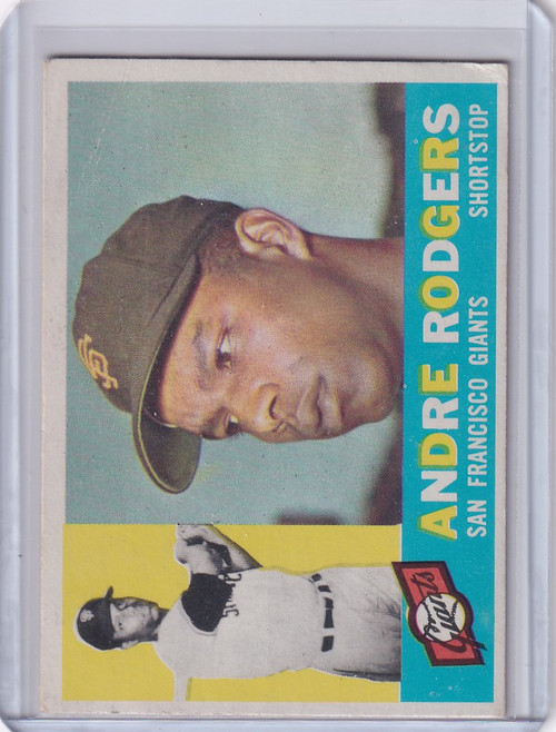 1960 Topps #431 Andre Rodgers - San Francisco Giants