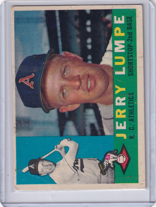 1960 Topps #290 Jerry Lumpe - Kansas City Athletics