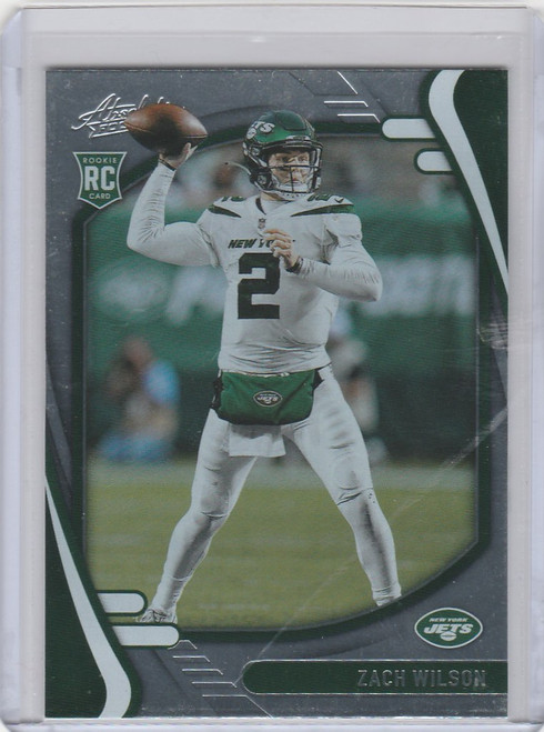 2021 Panini Absolute #102 Zach Wilson New York Jets
