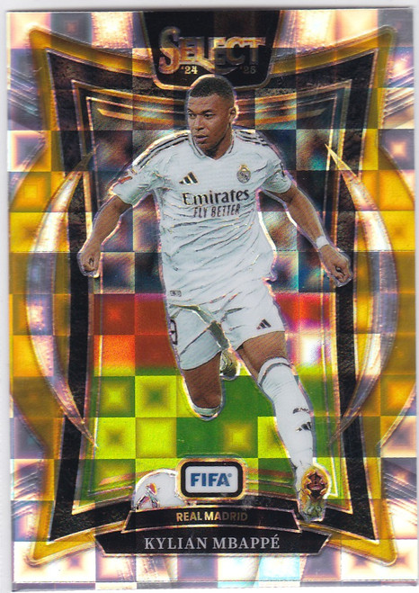 2024-25 Panini Selct FIFA #1 Kylian Mbappe Pandora Prizm