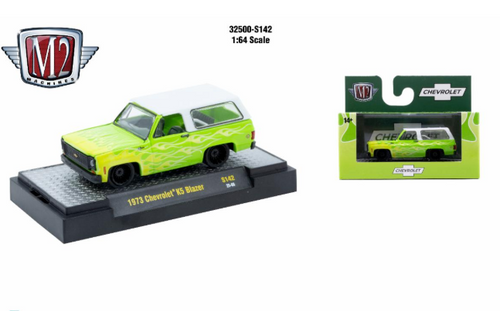 M2 Machines AutoThentics Rel S142 1:64 1973 Chevrolet K5 Blazer