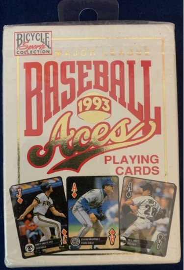 Bicycle MLB 1993 Aces Playing Cards complete set sealed