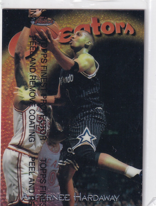 1998 TOPPS FINEST #201 ANFERNEE HARDAWAY CREATION- ORLANDO MAGIC