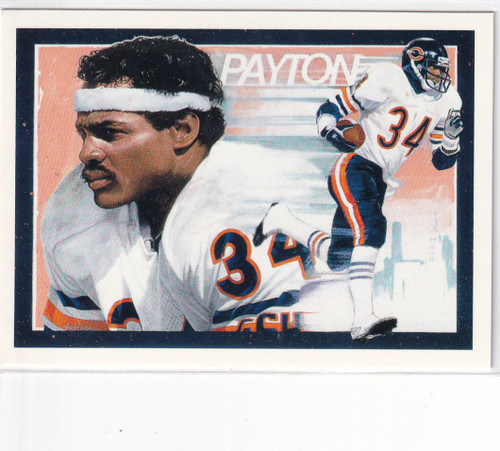 1992 UPPER DECK #27 WALTER PAYTON- CHICAGO BEARS