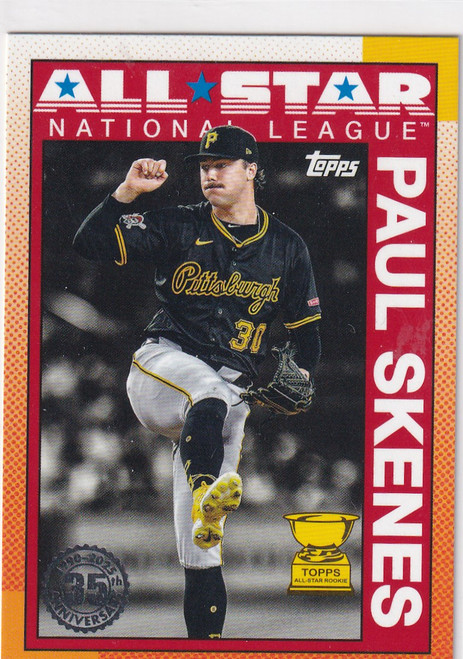 2025 TOPPS #90AS-17 PAUL SKENES ALL STAR- PITTSBURGH PIRATES