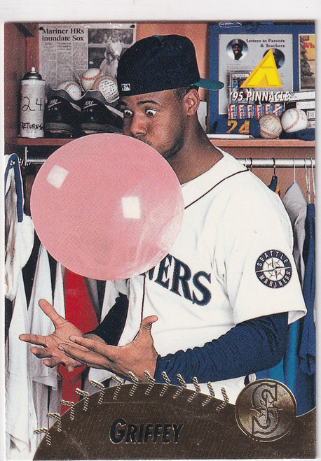 1995 PINNACLE #128 KEN GRIFFEY JR- SEATTLE MARINERS