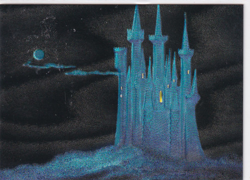1995 SKYBOX #2 DISNEY CINDERELLA BLUE CASTLE- DISNEY
